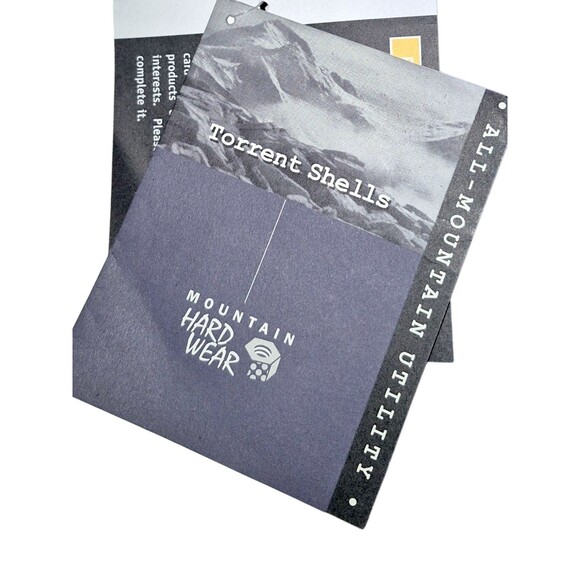 Mountain Hardwear Men's All-Mountain Utility Hiking Torrent Pants Dark Storm L - Picture 3 of 5